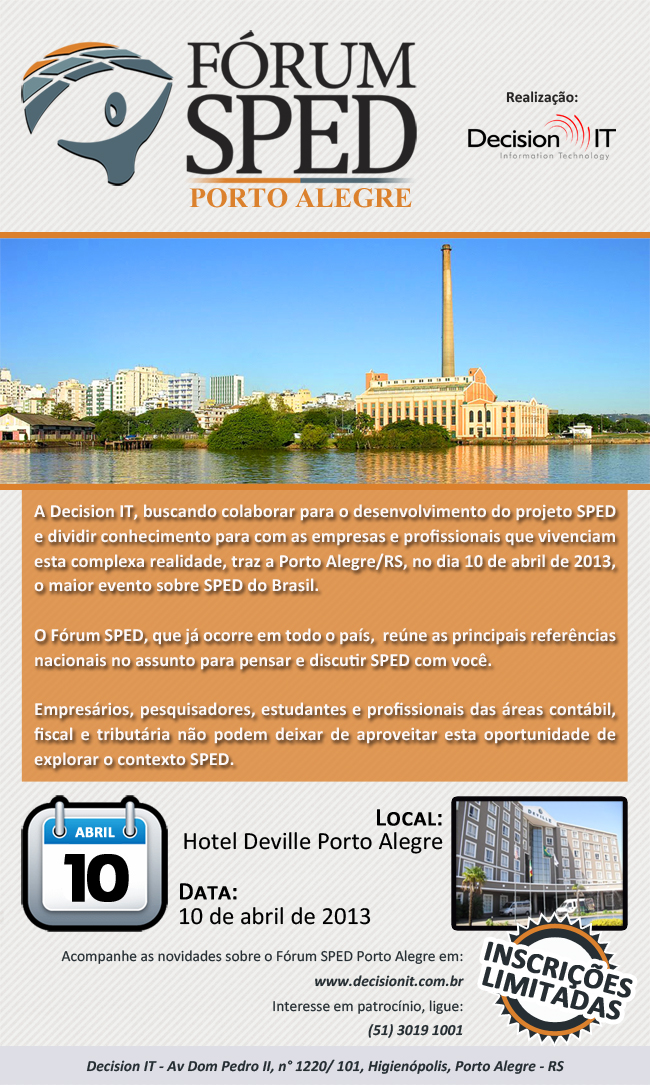Fórum SPED Porto Alegre