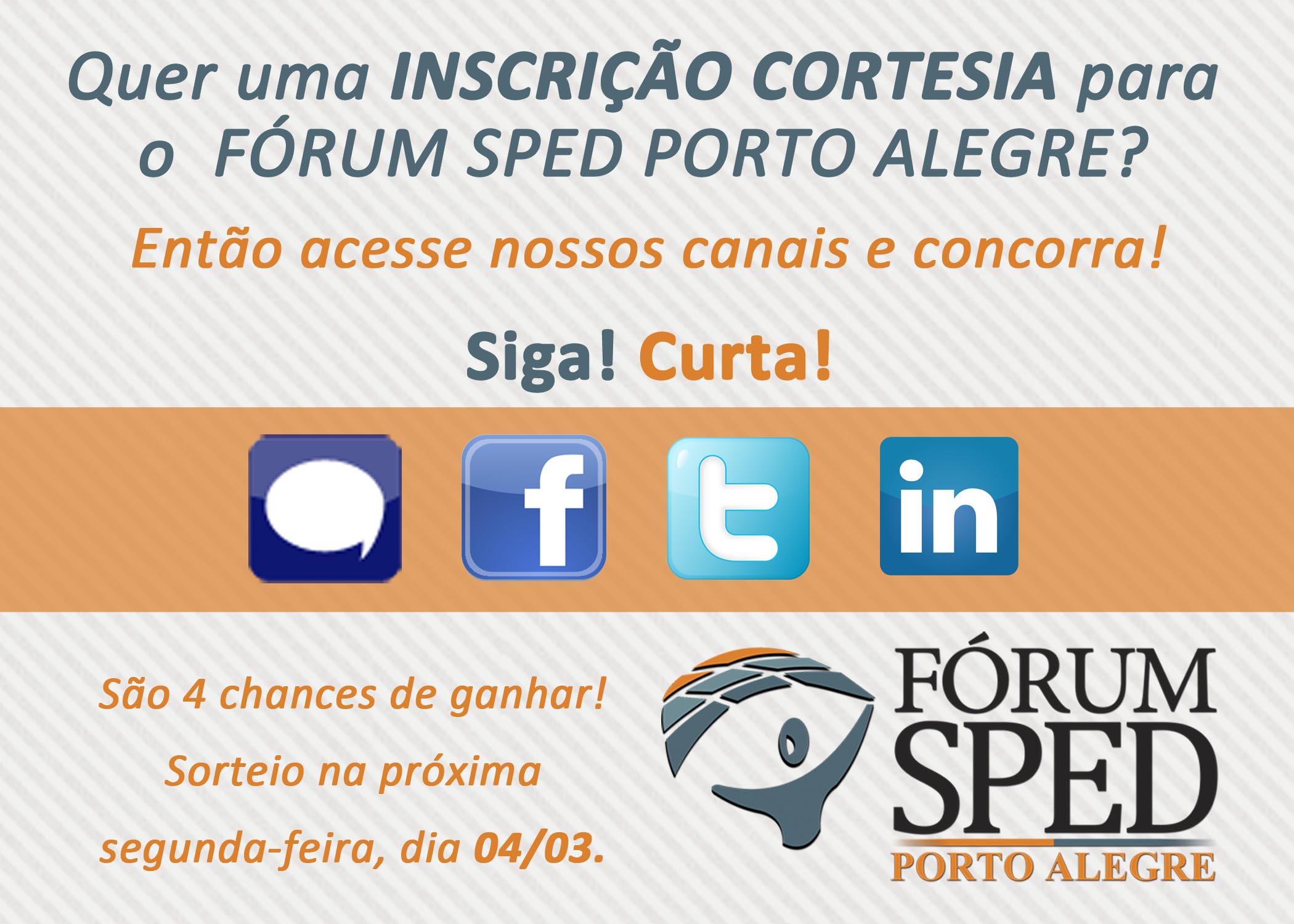 sorteio mídias