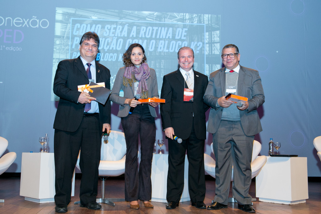 Foto do painel Bloco K – Conexão SPED 2016 (diretos reservados à Decision IT).