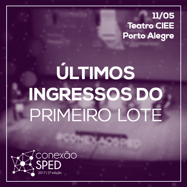 ultimos ingressos primeiro lote